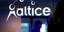 Le logo de l'entreprise de telecommunications altice group