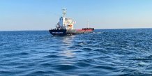 Le navire Resilient Africa qui a quitté le port de Tchornomorsk en Ukraine le 19 septembre 2023