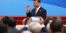 Le president chinois xi jinping a pekin, en chine