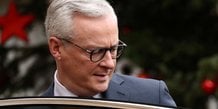 Le ministre francais de l'economie, des finances, de l'industrie et de la securite numerique bruno le maire