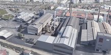 Photomontage récupération chaleur fatale usine Tokai Cobex Savoie Vénissieux