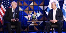 Joe Biden et Benyamin Netanyahou