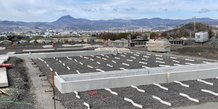 Les travaux sont en cours sur le site de stockage de Puy-Long, à Clermont-Ferrand, pour permettre la production de biométhane d'ici la fin de l'année.