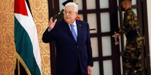 Le premier ministre palestinien mohammad mustafa et son nouveau cabinet assistent a une ceremonie de prestation de serment, a ramallah