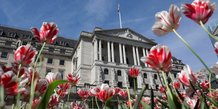 Le batiment de la banque d'angleterre a londres