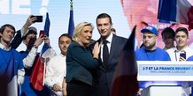 Jordan Bardella Marine Le Pen