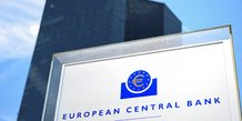 Siege de la banque centrale europeenne (bce) a francfort