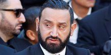 Cyril hanouna lors d'une ceremonie a paris