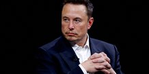 Elon musk, pdg de spacex et tesla et proprietaire de x, lors d'une conference au parc des expositions de la porte de versailles